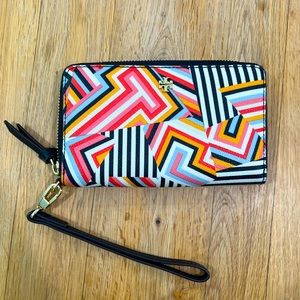 Colorful Tory Burch Wristlet Wallet